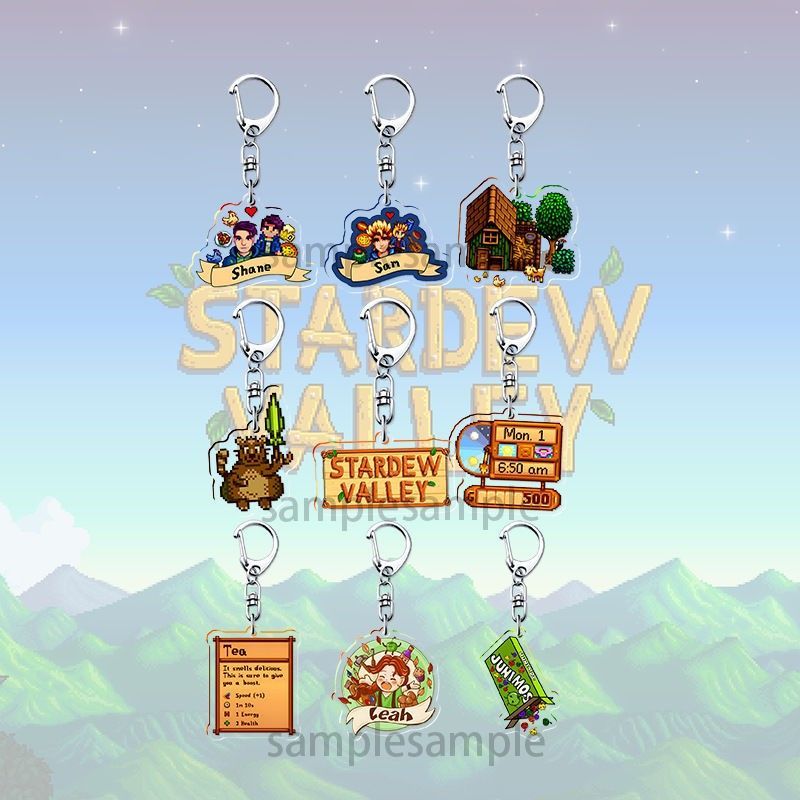 Farming Japan - Брелок Stardew Valley из акрила в