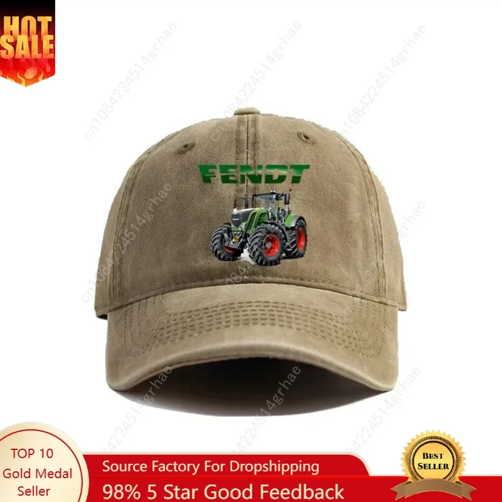 Agriculture Farming Hats - Бейсболка Fendt 2025: Стильная мужская ретро-кепка