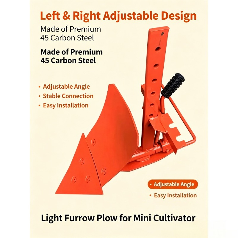 Agriculture Farming Hand Tools - Регулируемая мини-плужная насадка для культиватора, роторные