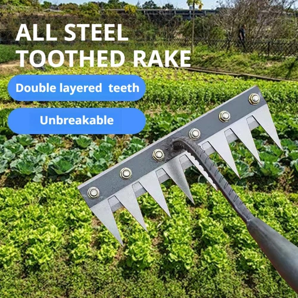 5/6/7/8 зубьев металлические г – обзор и цена Agriculture Farming Hand Tools