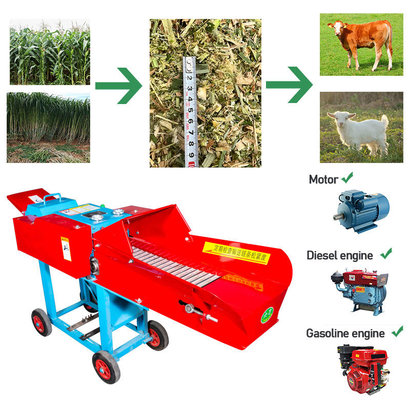 Дизельный измельчитель кормов  – обзор и цена Agriculture Farming Process