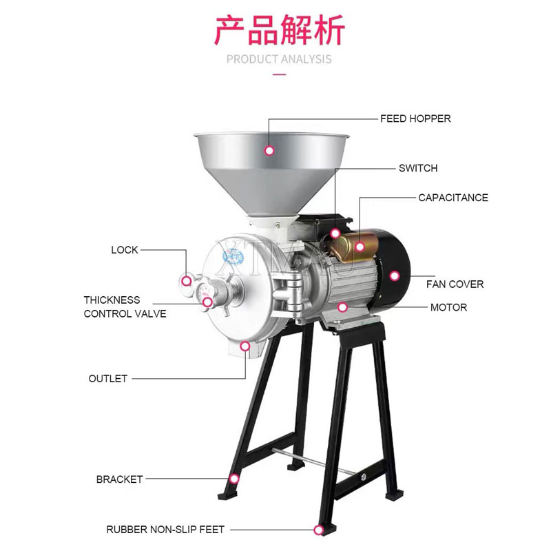 220 В электрическая шлифовальн – обзор и цена Corn Sheller Machine